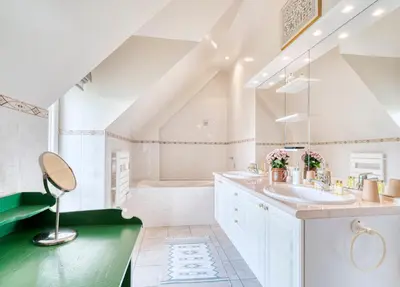 Cuisine ou kitchenette dans l'établissement Nunki, Maison de campagne avec grand jardin