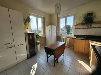 Cuisine ou kitchenette dans l'établissement Mont Naïa