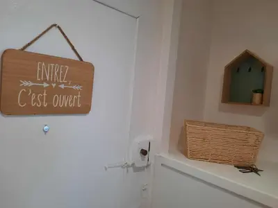 Plan de l'établissement Le levant - avec loggia - à 20m de la plage