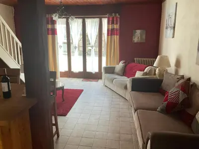 Coin salon dans l'établissement Maison de Rêve