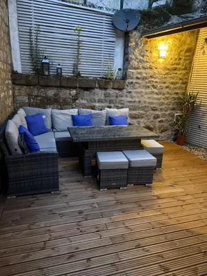 Coin salon dans l'établissement A La Maison - hébergement de luxe