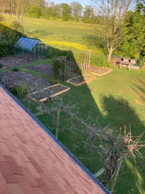 Jardin de l'établissement A proximité des plages Normandes
