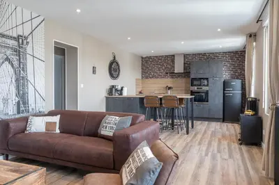 Cuisine ou kitchenette dans l'établissement voyageurs