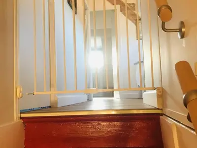 Salle de bains dans l'établissement Maison Familiale, Plage à 250m, Calme, Jardin, Terrasse, WIFI - FR-1-465-75