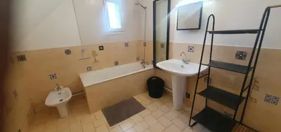Salle de bains dans l'établissement Le bien être aux forges