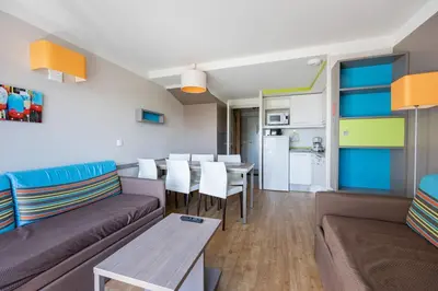 Cuisine ou kitchenette dans l'établissement Courlis Cendré