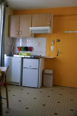 Cuisine ou kitchenette dans l'établissement Au Coeur de Bourg CSM