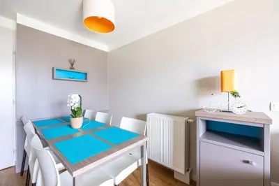 Cuisine ou kitchenette dans l'établissement Le Bécasseau Sanderling