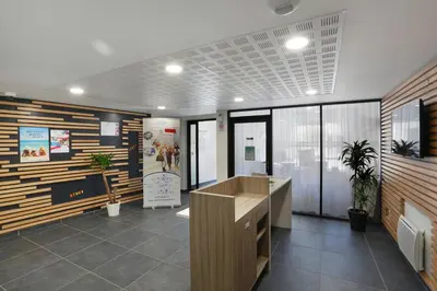 Hall ou réception de l'établissement Résidence Nemea Caen Beaumois