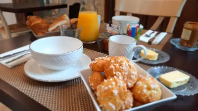 Nourriture dans le B&B/chambre d'hôtes ou à proximité