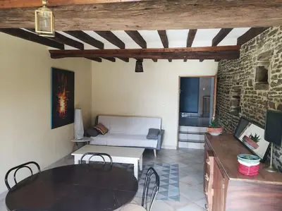 Coin salon dans l'établissement Le passage des fées