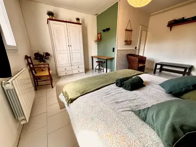 Un ou plusieurs lits dans un hébergement de l'établissement Les Gîtes de la Mare