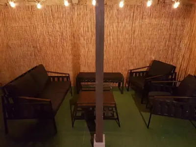 Coin salon dans l'établissement LA MAISON DE LOLA