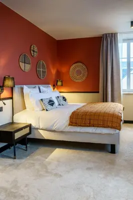 Un ou plusieurs lits dans un hébergement de l'établissement Hotel de la Plage