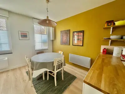 Plan de l'établissement La courette, maison avec cour proche plage