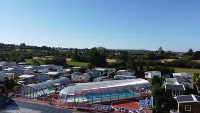 Plan de l'établissement Camping le Rivage
