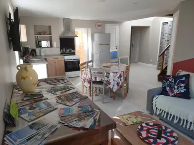 Cuisine ou kitchenette dans l'établissement MIMALELY - House & terrace