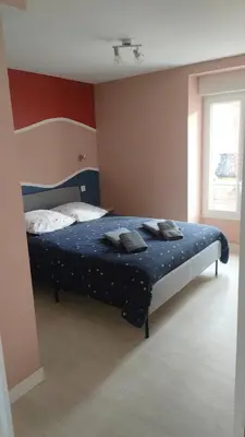 Un ou plusieurs lits dans un hébergement de l'établissement MIMALELY - House & terrace