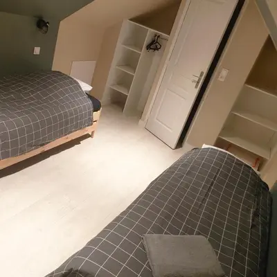 Un ou plusieurs lits dans un hébergement de l'établissement MIMALELY - House & terrace