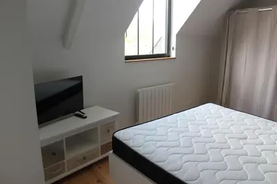 Télévision ou salle de divertissement dans l'établissement le coin des hirondelles