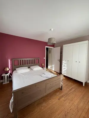 Un ou plusieurs lits dans un hébergement de l'établissement La Maison des phares