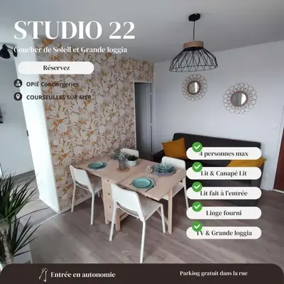 Studio 22 - Coucher de Soleil & Vue Mer