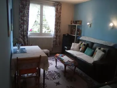 Coin salon dans l'établissement Lenard Charles Bed & Breakfast
