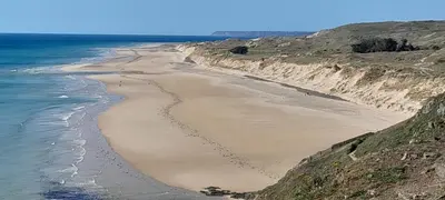 Paysage naturel près de la maison de vacances