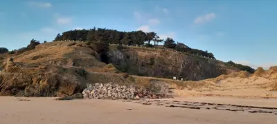 Paysage naturel près de la maison de vacances