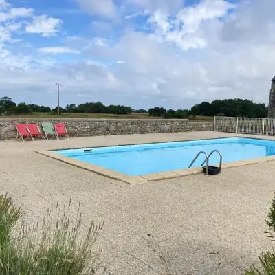 Appartement cosy à Montmartin 27m² avec piscine partagée