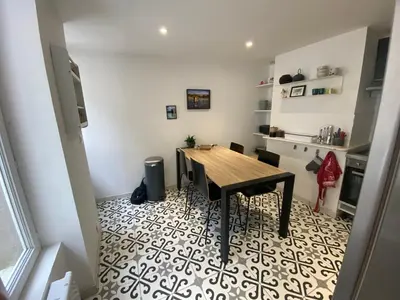 Plan de l'établissement MAISONNETTE de charme avec cour privative Haute-Ville GRANVILLE