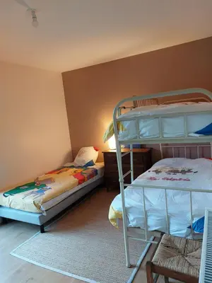 Un ou plusieurs lits dans un hébergement de l'établissement Le Herpin Cancale