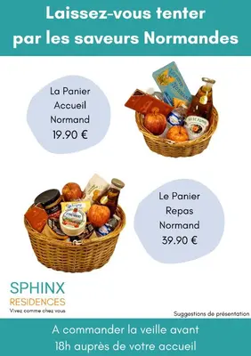 Nourriture dans l'appart'hôtel ou à proximité