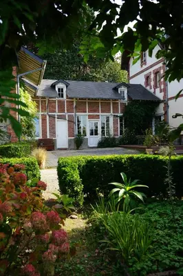 Jardin de l'établissement La Villégiature