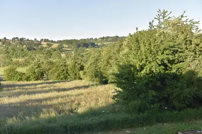 Paysage naturel près de la maison d'hôtes