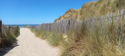Paysage naturel près de la maison de vacances
