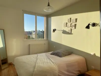Un ou plusieurs lits dans un hébergement de l'établissement Maison indépendante 