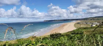Paysage naturel près de la maison de vacances