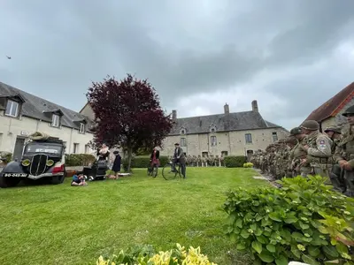 Jardin de l'établissement La Ferme Delaunay
