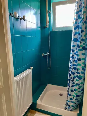 Salle de bains dans l'établissement Chambres d'Hôtes Lefoulon