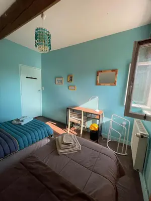 Coin salon dans l'établissement Chambres d'Hôtes Lefoulon
