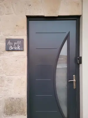 Plan de l'établissement Au Petit Brick - Cosy beachfront house