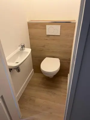 Salle de bains dans l'établissement Appartement tout confort