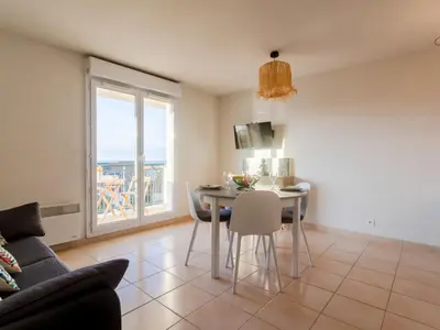 Coin salon dans l'établissement Studio La Presqu'île-19 by Interhome