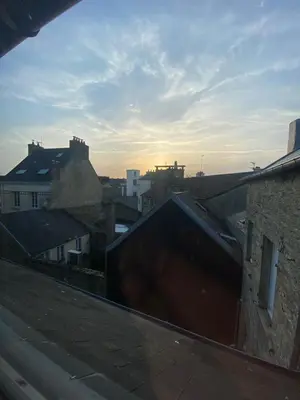 Lever ou coucher de soleil vu de l'appartement ou à proximité