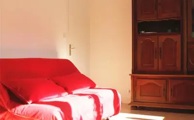 Un ou plusieurs lits dans un hébergement de l'établissement Maison calme et idéalement placée caen/st contest