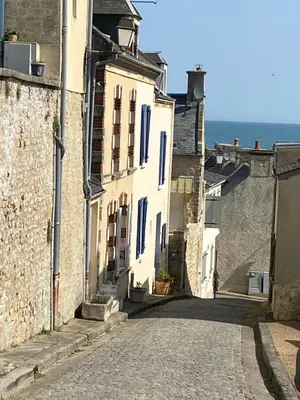 Vue générale sur la mer ou vue sur la mer prise depuis la maison de vacances