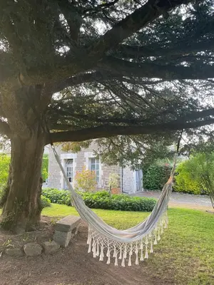 Jardin de l'établissement Les Hirondelles de la villa des roses