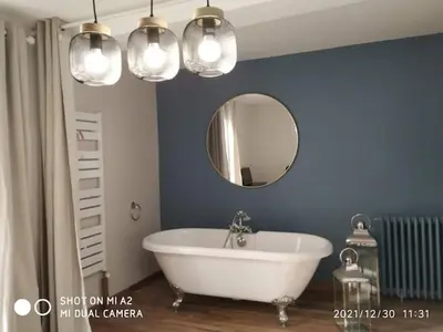 Salle de bains dans l'établissement SAMANDINE HOME
