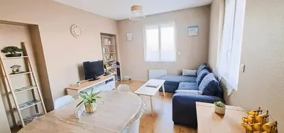 Télévision ou salle de divertissement dans l'établissement Appartement 3 étoiles de 63m2